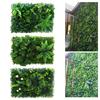 40x60CM Artificial Plants Wall Panel Realistic Fake Greenery Grass Wall Backdrop Decoration Indoor Outdoor Garden Privacy Backyard Hedge Fence Screen