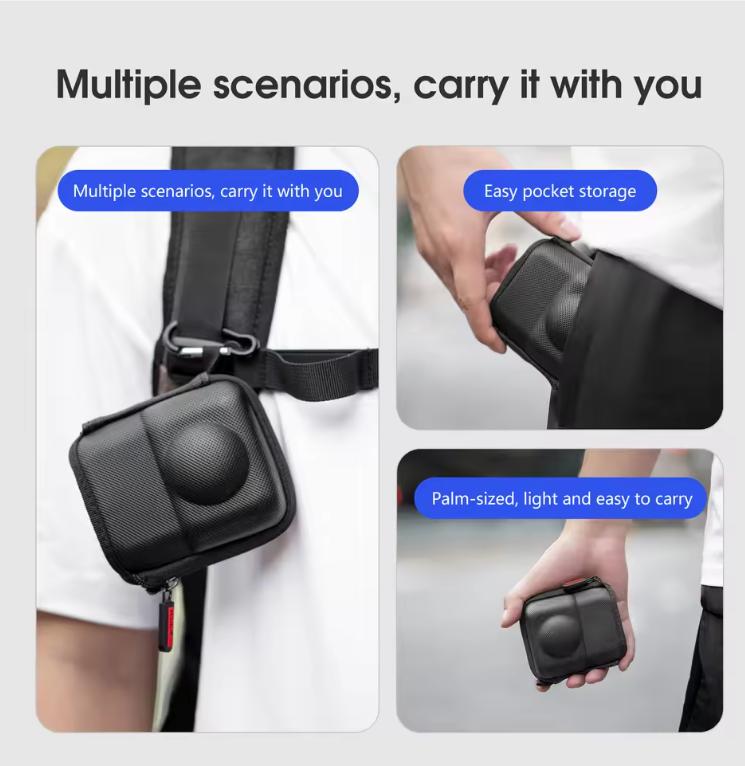 Portable Mini Bag for DJI Osmo 360 Waterproof Storage Bag Protective Carrying Case For DJI OSMO 360 Action Camera Accessories