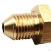 1/2 20 UNF to AN4 Straight Brass Plugs with Fuel / Water Boat Gas Oil