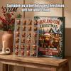 Acrylic Surprise Gift Boxes 2026 Highland Cow Christmas Advent Calendar, 24-Day Countdown Ornament Set with Interactive Family Activity Mini Figures,