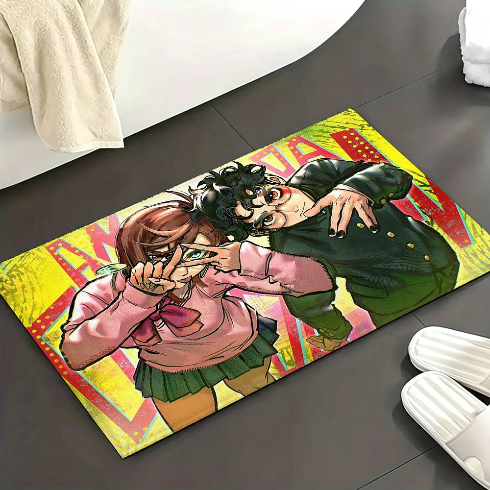 Anime D-DAN DA DAN Floor Mat Soft Non Slip for Entry Door Bathroom Indoor Home Decorative Carpet