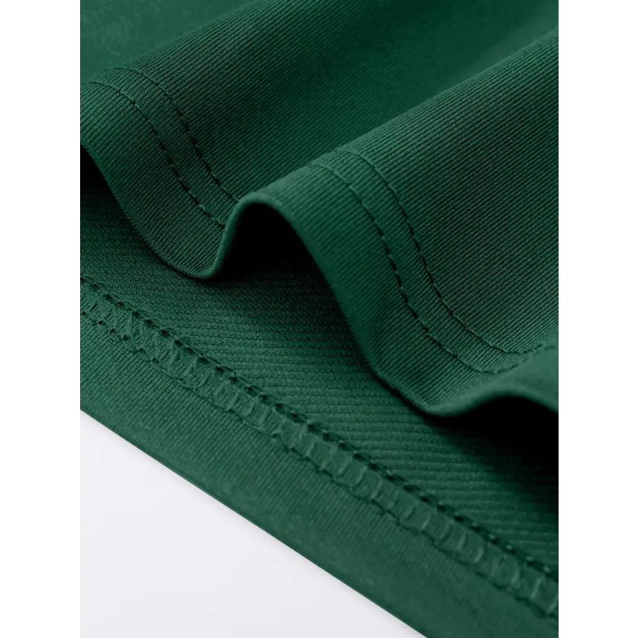 USA Print Short Sleeve T-Shirt For Male, Comfy Elastic Crew Neck Top, Men's Clothing For Summer Daily Wear & Workout