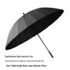 Longdai 24-Rib Manual Long-Handled Umbrella
