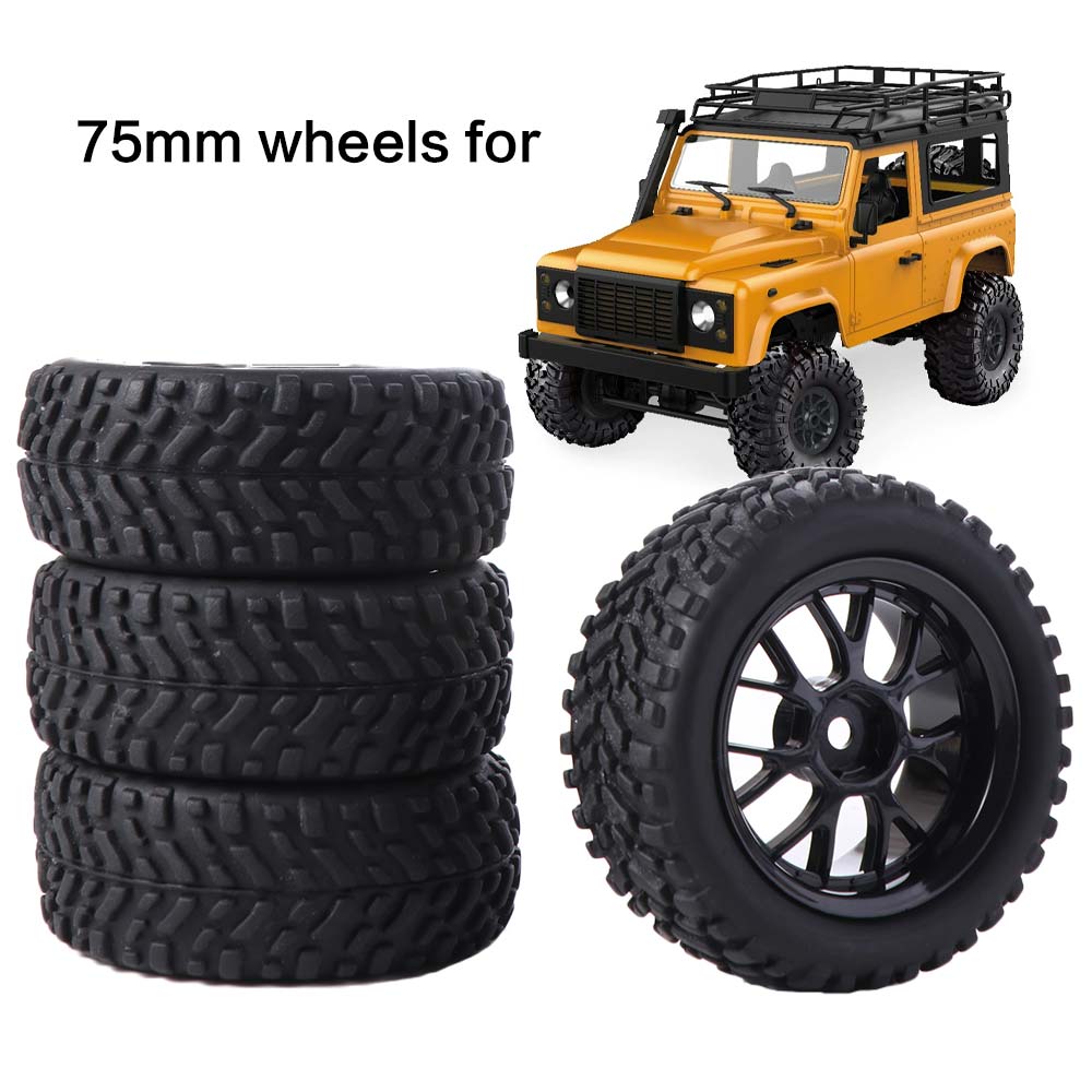 144001 124018 Колесо для радиоуправляемой машины 124019 MN90 Колесный диск для внедорожника Детские 75 мм Шины Колесо Детская игрушка