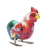 3 шт. Ностальгическая заводная фигурка петушка из жести, игрушка с часовым механизмом, отличный подарок для взрослого, ищущего игрушку из детства