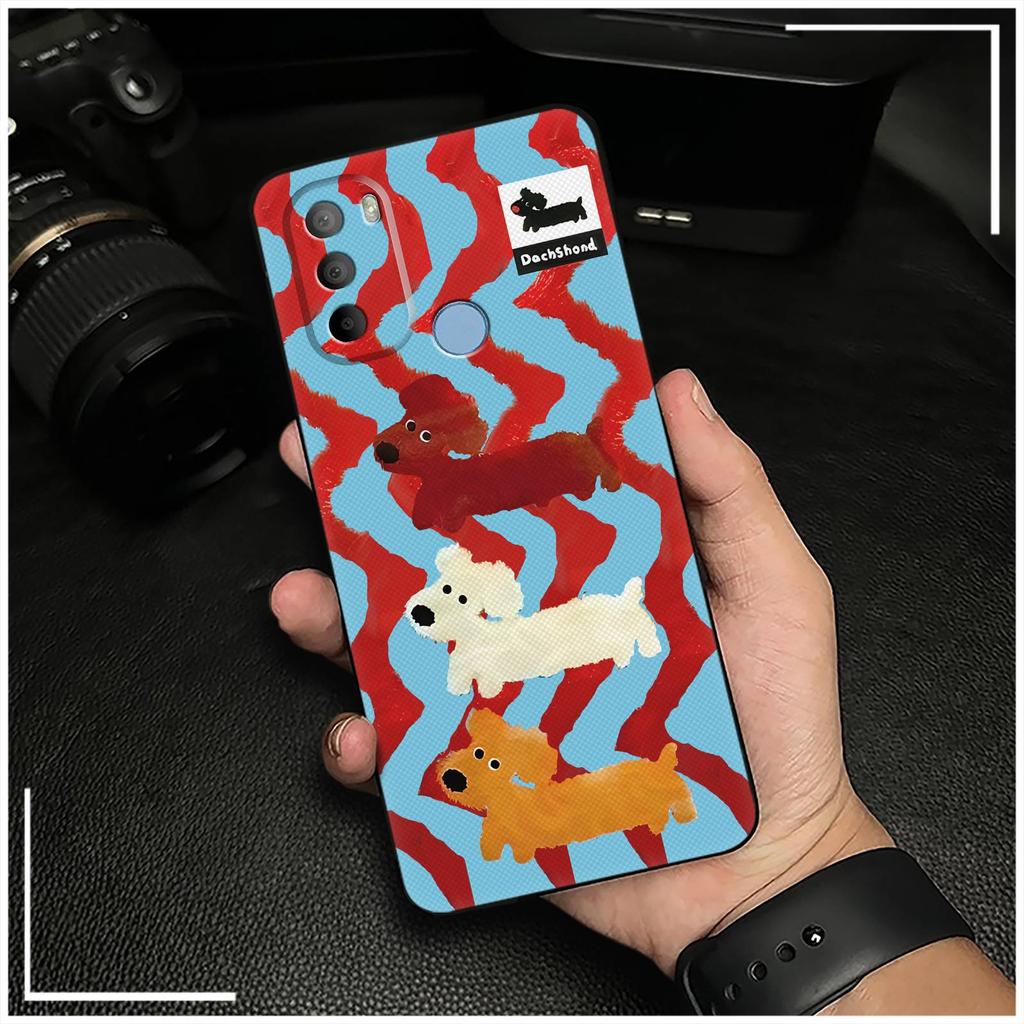 Силиконовый грязеотталкивающий чехол для телефона MOTO G31 С защитой отпечатков пальцев/XT2173-1 Защитный модный дизайн Водонепроницаемый Животные
