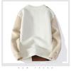 Oversized Warm Knit Sweater Women Men Winter Loose Fit Crew Neck Thick Pullover Casual Plus Size