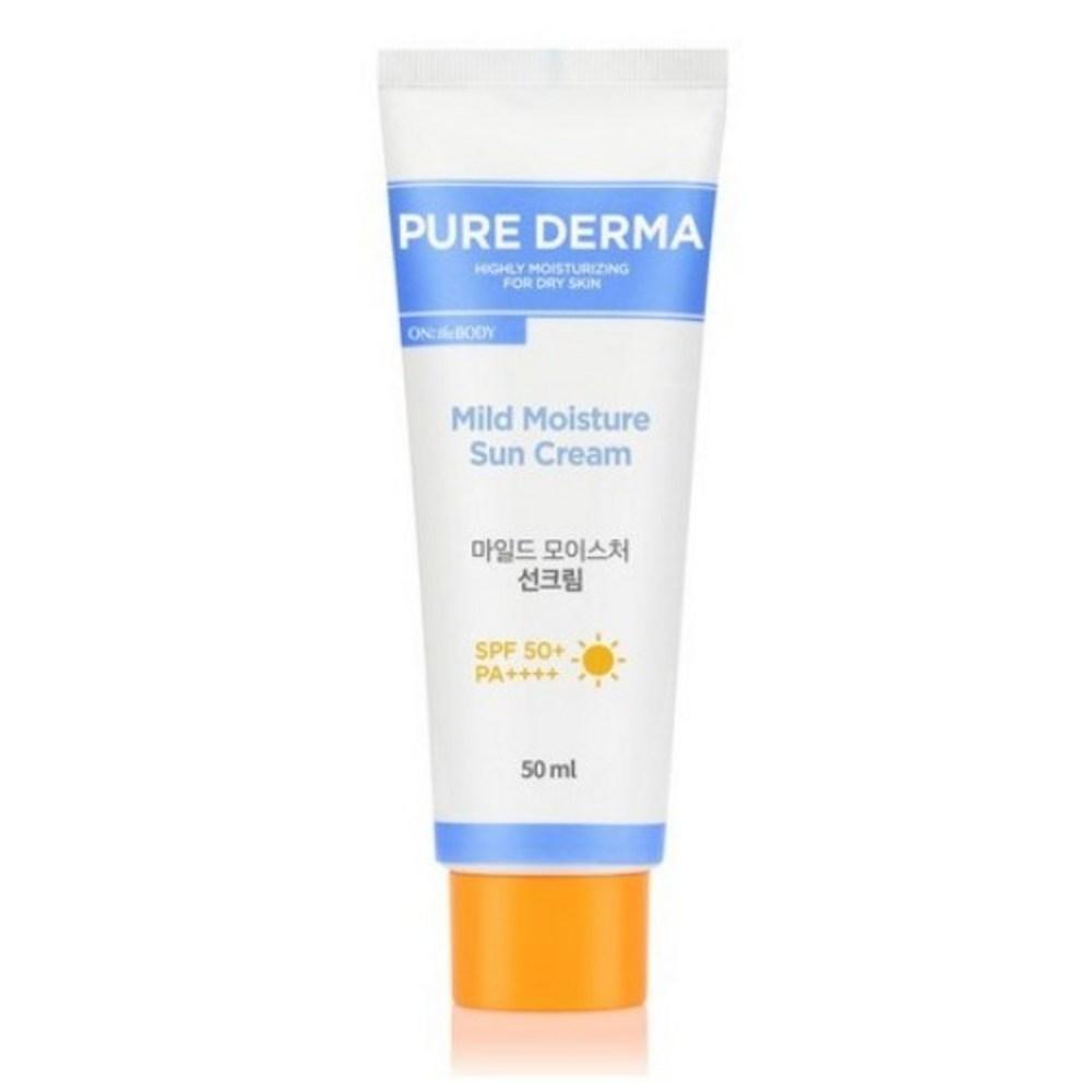 Солнцезащитный крем для тела Pure Derma Mild Moisture SPF50+ PA++++, 50 мл, 1 шт.