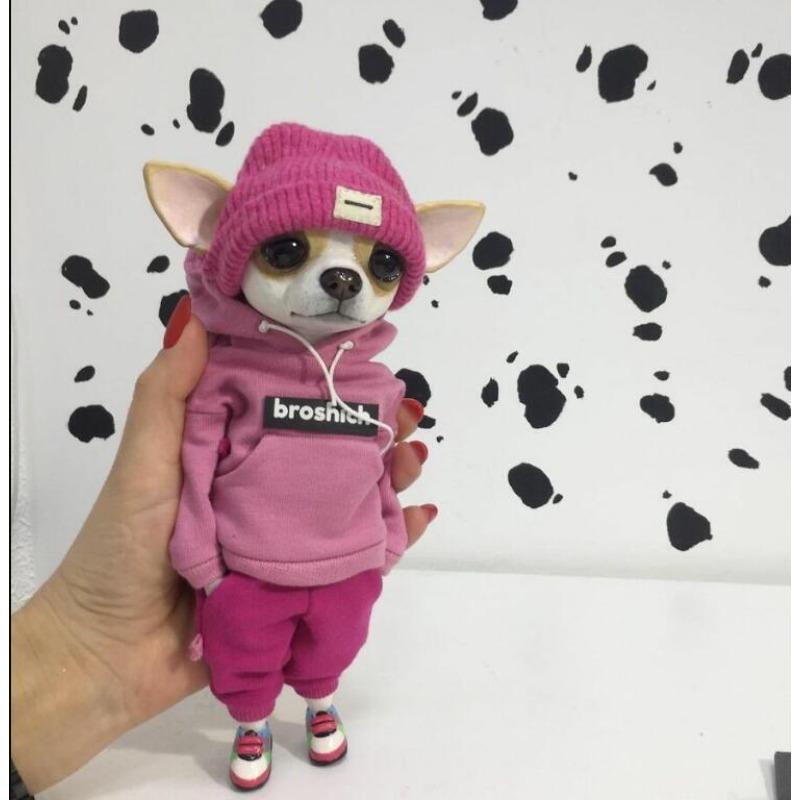 Хэллоуин Фигурки СобакДом Дизайн Двора Уличные Дворовые Куклы Фигурки Собак в Человеческом Облике