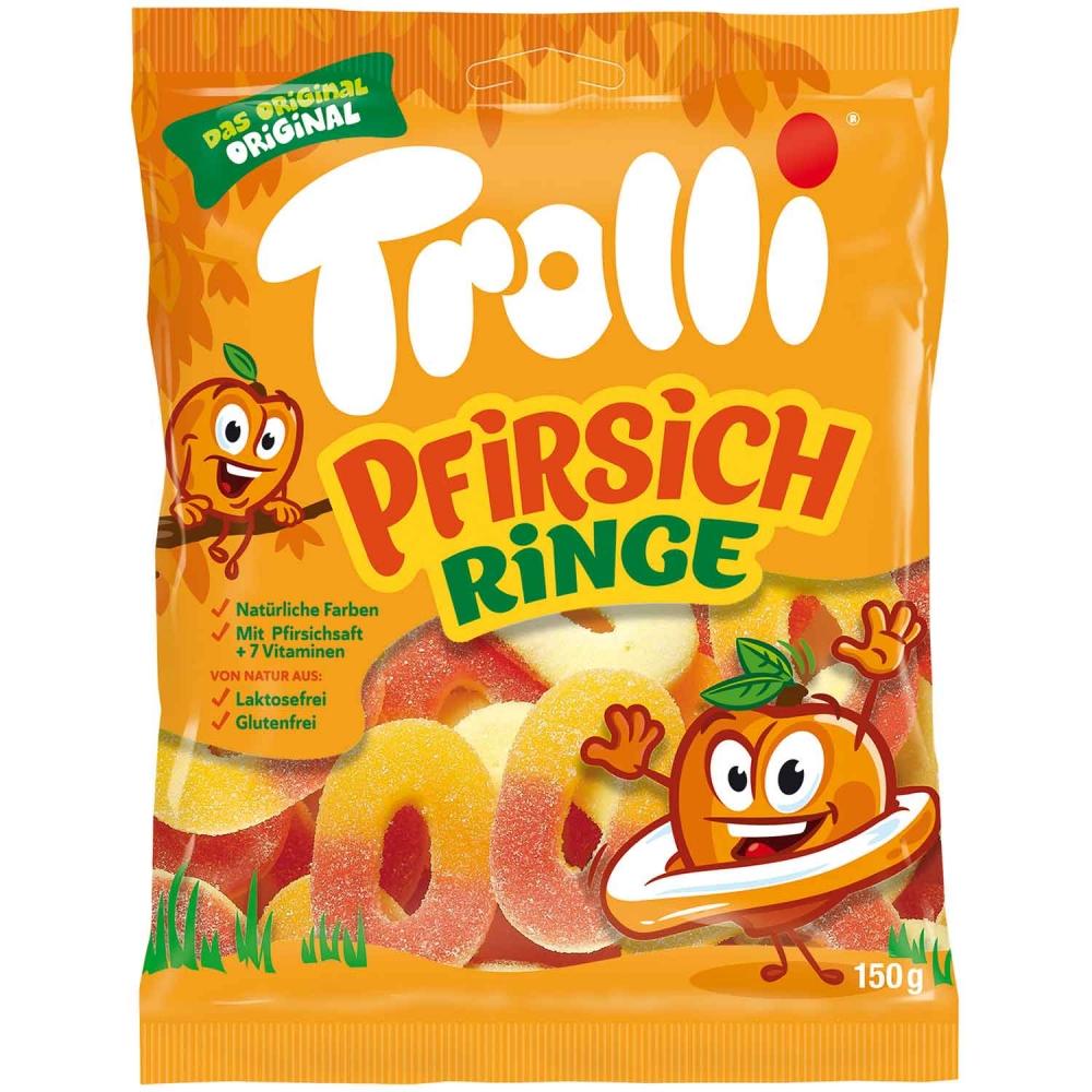 Trolli Peach Ring Jelly 150G