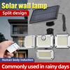 Solar Lights Outdoor 333LED Motion Sensor Flood Lights with Remote IP65 Waterproof Security Solar Lights for Outside