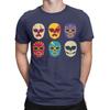 Luchador Masked Novelty 100 Cotton Tshirt Luchador Tees Tops For Unisex