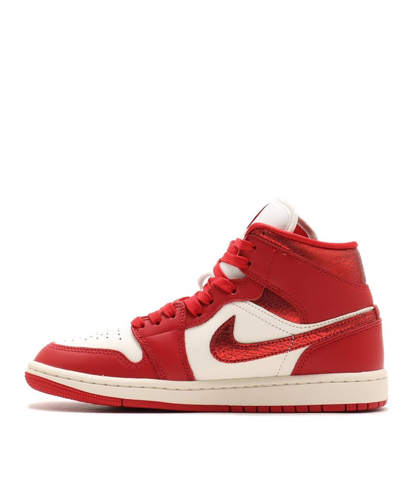 HJ9337-106 Женские Nike Air Jordan 1 Mid SE Sail Varsity Red Team Red (Женский)