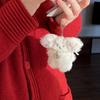 Сердце плюшевый брелок в виде кролика, украшения, брелок с подвесным орнаментом, рюкзак, сумка, подвеска, подарок для девочек и женщин