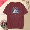 Funny Pink Unisex Cotton Tshirt Sprinkled Tea Lady Whiston Shirt Social Short Sleeve Tops Whistledown Retro Shirt Tv Show Tshirt