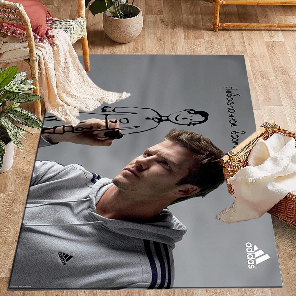 Man Phone Necklace Floor Mat Perfect for Outdoor Hallway Dormitory Kitchen Antislip Carpet Decorate Offices