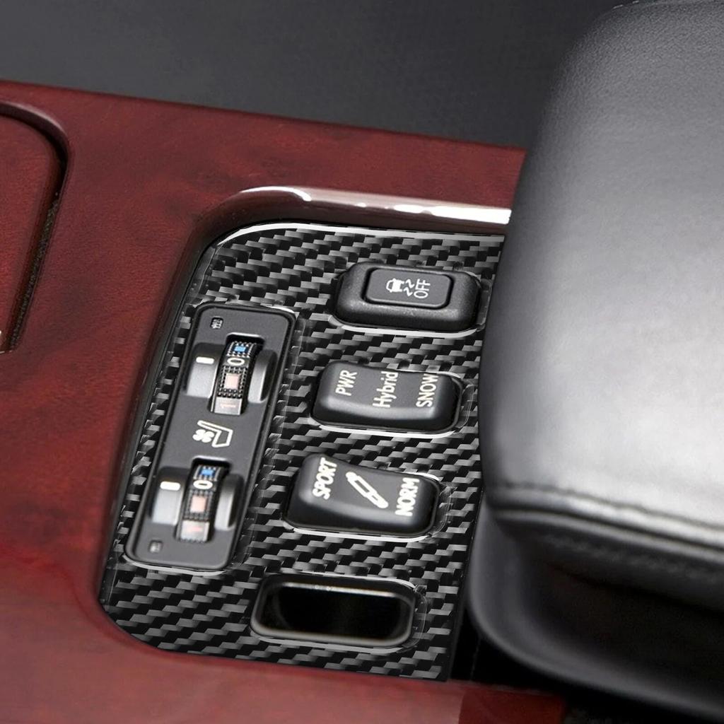 Для Lexus GS 2006-2011 автомобильное сиденье, панель управления, декоративная крышка, наклейка, отделка, автомобильные аксессуары для интерьера, углеродное волокно