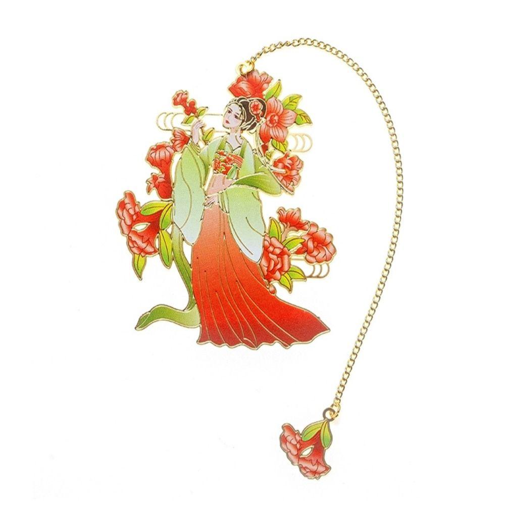 Hollow Book Clip with Tassel Pendant Pagination Mark Stationery Bookmarks  Book Lovers