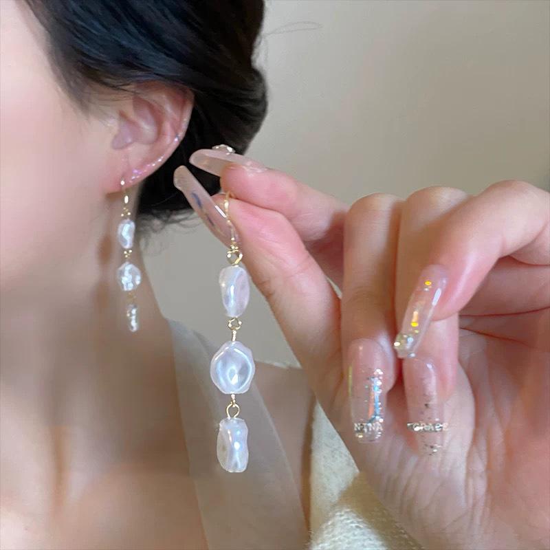 Жемчужные серьги Женские серьги высокого класса