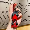 Bag Ornament Racing Car Keychain Exquisite Car Pendant for Kids Car Model Keyring  Boys and Girls