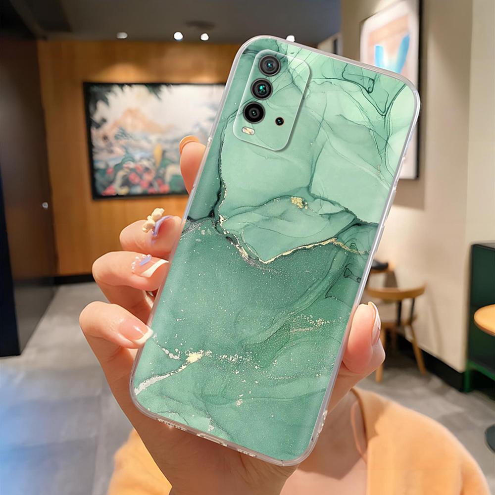 Для чехла телефона Xiaomi Redmi 9T Милый дизайн Полная защита Задняя крышка Для Redmi 9T redmi9T Корпус Мягкий силиконовый бампер Funda