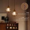 Cerdeco Unique Tree Leaf Pattern Glass Pendant Retro Smoke Cute Interior Ceiling Cafe Hook Ceiling Shade Ceiling Cover Not Included Light, Style,