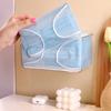Transparent Storage Box Wall Mounted Tissue Box Large Capacity Mask Holder Home