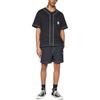 Converse Рубашки Мужские Черные Умеренные 10026824-A02