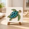 Glass Tiles Mosaic Kit Mosaic Craft Supply Glass Mosaic Kit Ocean Animals Arts  For Beginner