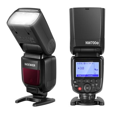 NEEWER TTL Speedlight Camera Flash TCM 230 Full Power Compatible with DSLR Batteries Sold Separately NW700-N Strobe, 1/8000s High-Speed Sync,