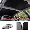 Автомобильный солнцезащитный козырек на стеклянную крышу, на окно, на лобовое стекло, на люк, защита от УФ-лучей, внутренняя накладка, шторка-сетка для люка для Tesla Model S