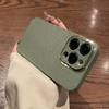 Металлический защитный кожаный чехол для телефона для Iphone 14 13 12 11 Pro Max 14 Plus 14pro 11 противоударный бампер матовый силиконовый чехол