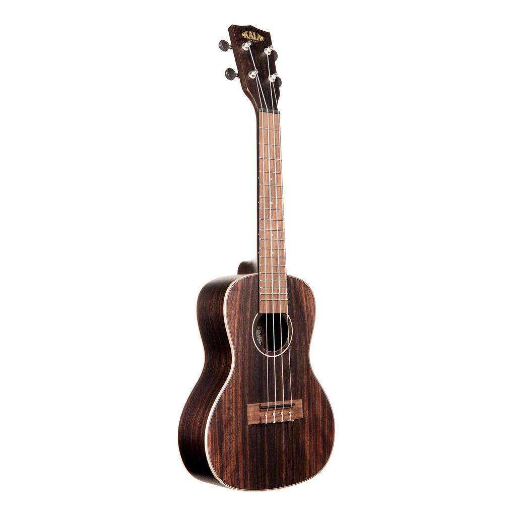 KALA Ukulele Striped Ebony Series Ebony Body Concert Successor KAEBY-C-WBAG20_06 [KA-EBY-C Model] (Case Included) []