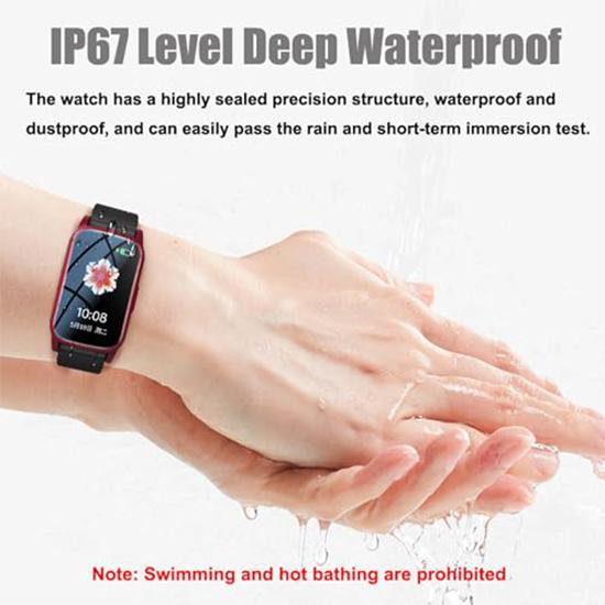 Умные часы для пожилых людей с обнаружением падения и отслеживанием местоположения по GPS, кнопкой экстренной сигнализации SOS, видеозвонком