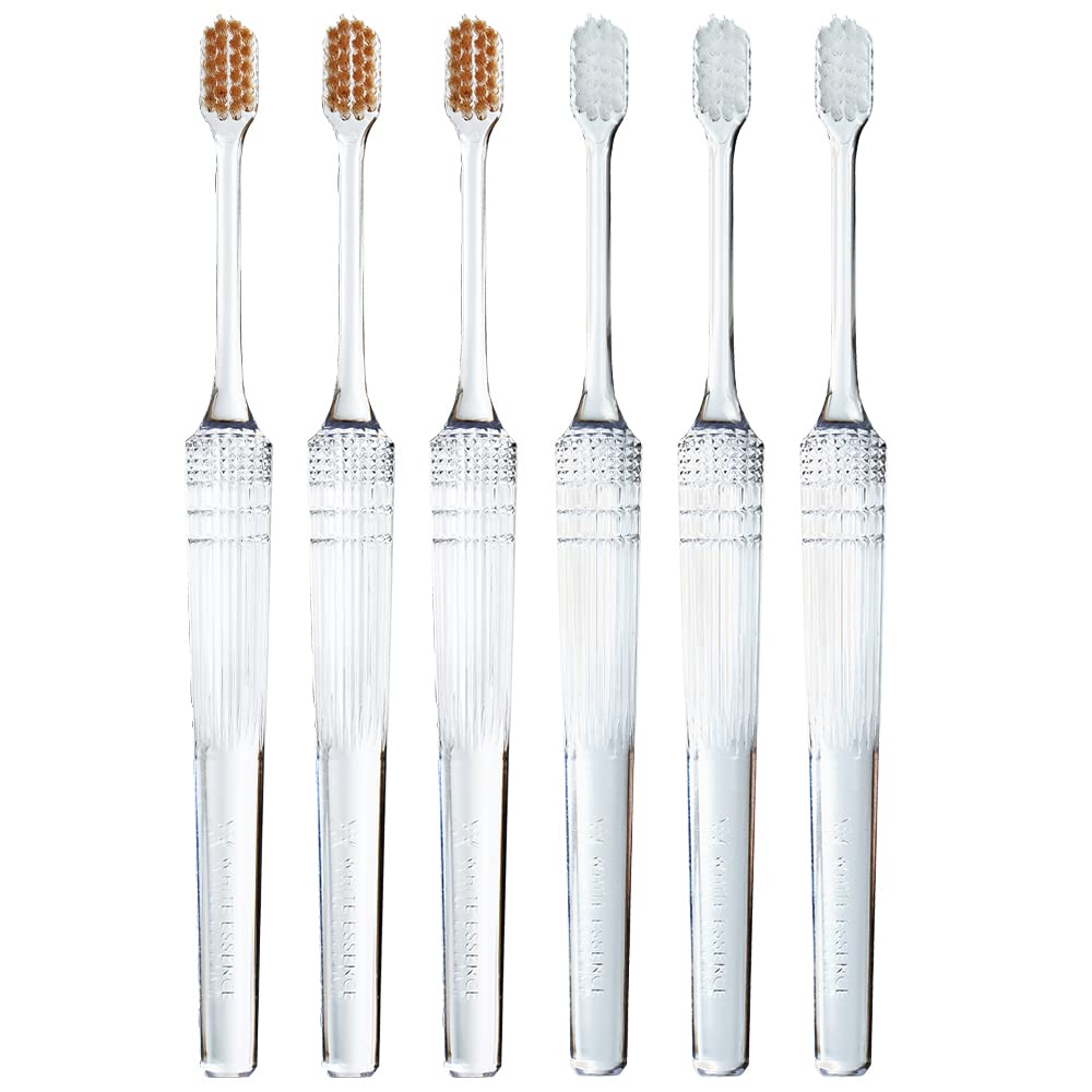 Белая эссенция Shinist Идеально подходит для стоматологических и пародонтологических заболеваний Фторид 3 Витаминная зубная щетка, Маленькая, Компактная, Ультратонкая, Уход, Кариес, (3 + C)