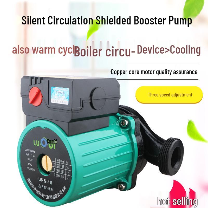 Roqi Shielded Circulating Pump: Silent Geothermal Underfloor Heating Booster