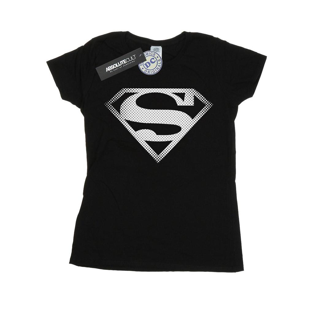 DC Comics Womens/Ladies Superman Spot Logo Cotton T-Shirt