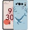 Парный чехол для телефона с дельфином и китом Для Google Pixel 9 8 9A 8A 7 7A 6 Pro XL 6A 5G Черный Мягкая задняя крышка Роскошный TPU Чехол