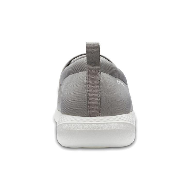 Crocs LiteRide Breathable Wear Resistant Low Top Casual Shoes Women Grey 205103-00J