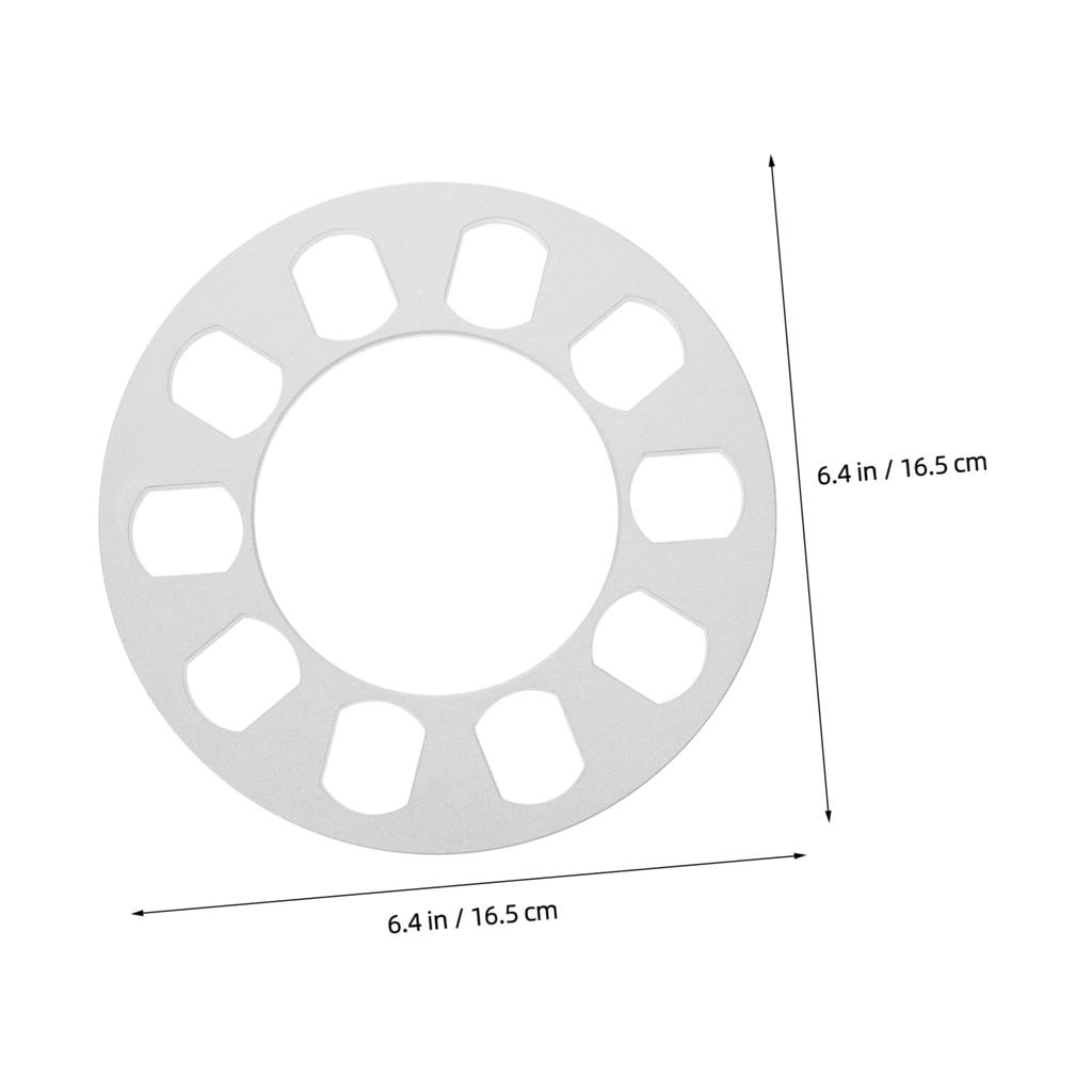 Anneome Улучшенная Поездка Центрирующий Колесо Проставка 5мм Алюминиевый Сплав Автомобильная Колесная Проставка Универсальная Посадка