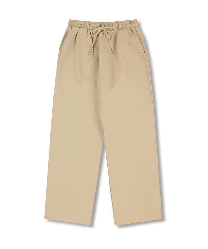NP STUDIO Cotton Tapered Wide Elastic Waist Chino Pants 4 Colors