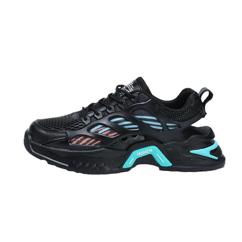 Мужские спортивные сандалии летние женские пляжные туфли белые школьные кроссовки для бега парная обувь дышащие большие размеры