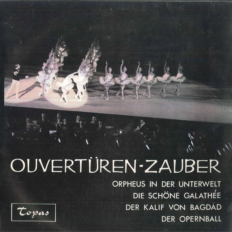 Виниловая пластинка DAS SINFONISCHE ORCHESTER HAMBURG OuverturenZauber 2638 TOPAS Германия Классика Б/У