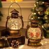 Christmas Snow Globe Lantern Music Box Collection With Light Decorative Night Lamp For Home Desktop Decoration Christmas Present