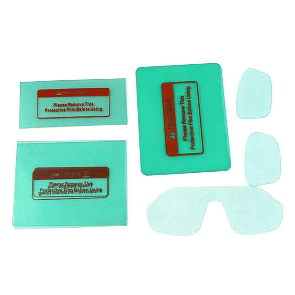 Упаковка из 5 защитных пленок для аргонодуговой сварки, защитный шлем для защиты от брызг