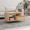 VidaXL Coffee Table Sonoma Oak 90x49x45 Cm Engineered Wood 831023