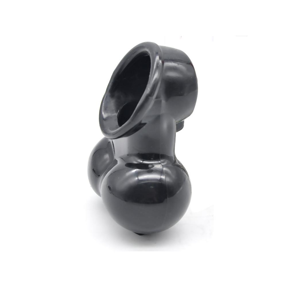 Soft Stretchable Ball Stretcher Scrotum Restraint Bag Testicle Snap Ring Delayed Ejaculation SM Passion Adult Sex Toys For