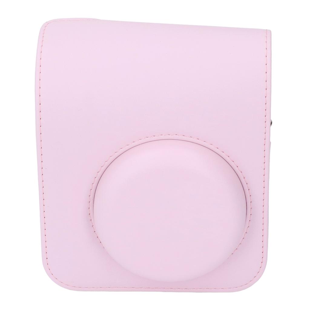 Instant Camera Case Portable Protective Storage Retro PU Leather Bag for Mini12 Photography Blue