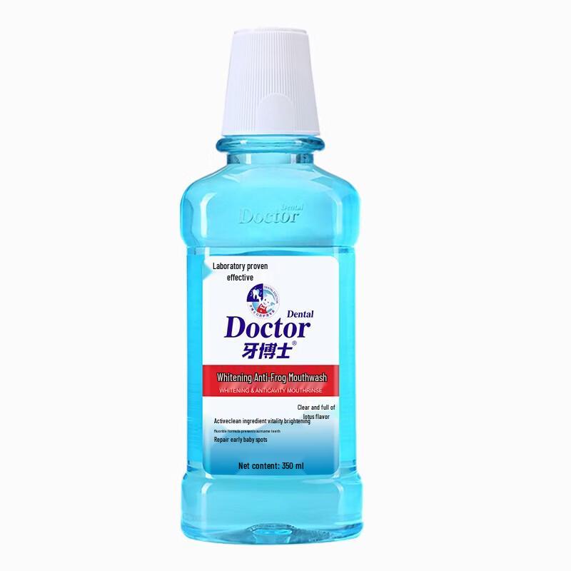 Доктор. Освежающий мятный ополаскиватель для полости рта Tooth Fresh с отбеливающим эффектом и защитой от кариеса
