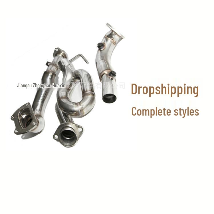 2012-2018 JK 3.6L Three-Way Exhaust Positioning Pipe